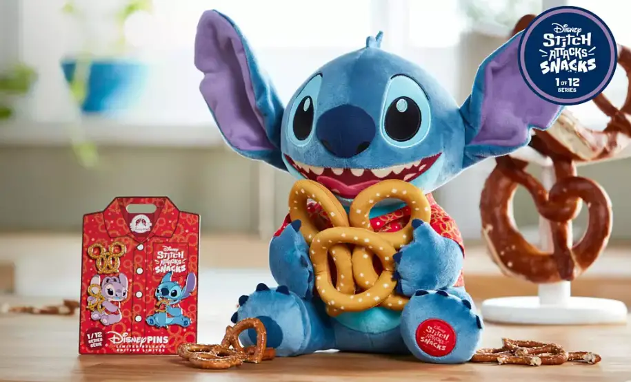 New Stitch Attacks Snacks Monthly Merchandise Series Coming in 2024