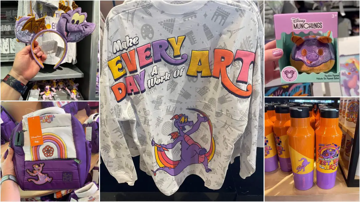 Figment Merch Takes the Stage At The 2024 EPCOT Festival Of The Arts!