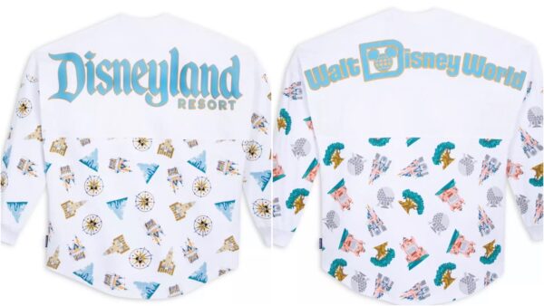 Walt Disney World And Disneyland Icon Spirit Jerseys