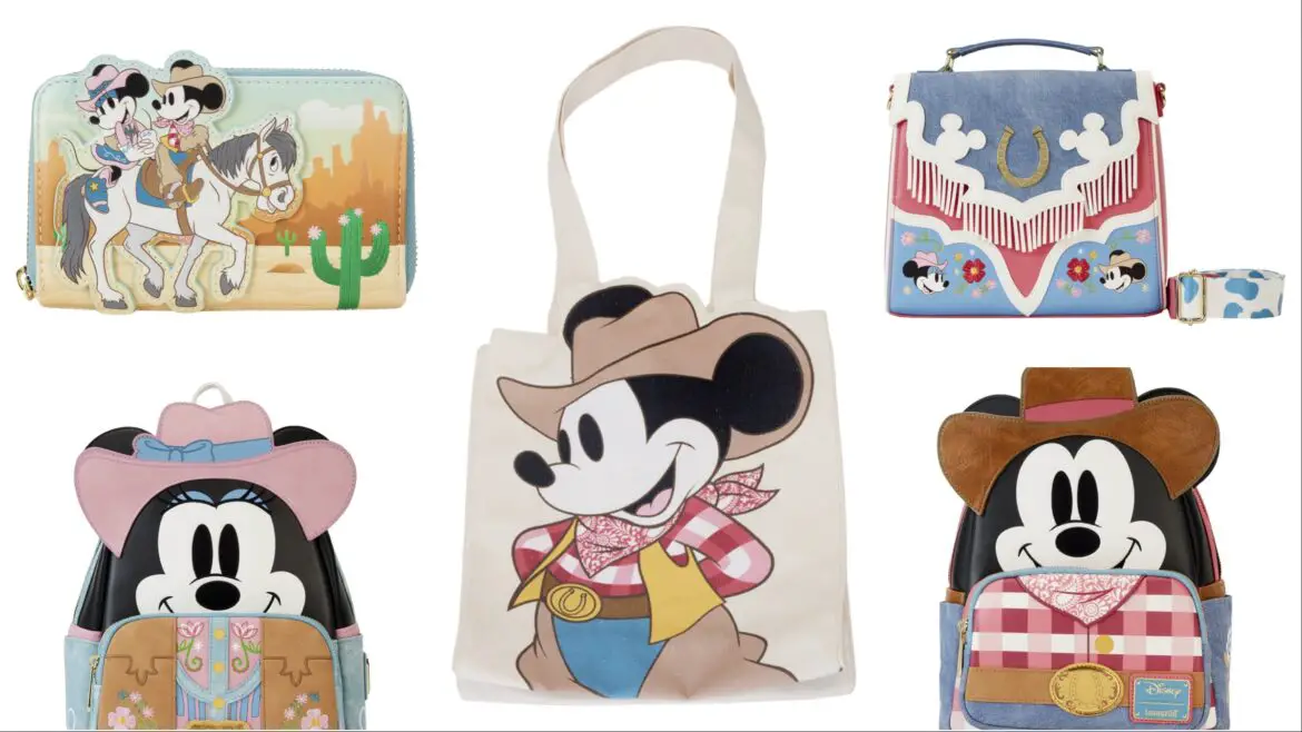 Loungefly Unveils New Mickey And Minnie Western Collection Coming Soon!