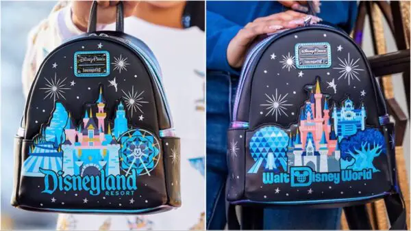 Disney World And Disneyland Loungefly Backpacks 