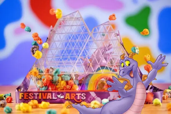 All New Figment Popcorn Bucket Revealed For 2024 EPCOT International   All New Figment Popcorn Bucket Revealed For 2024 EPCOT International Festival Of The Arts 600x400 