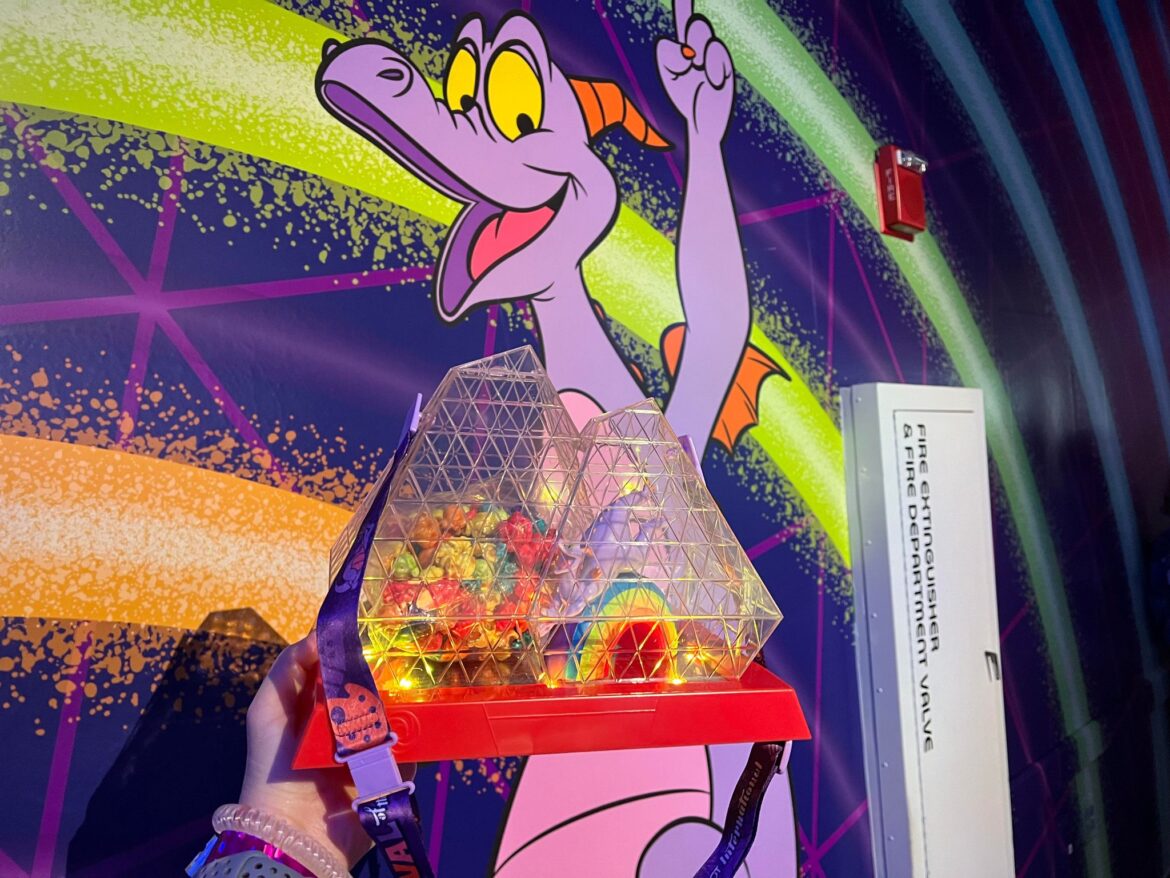 Closer Look at the AllNew Light Up Figment Popcorn Bucket from the