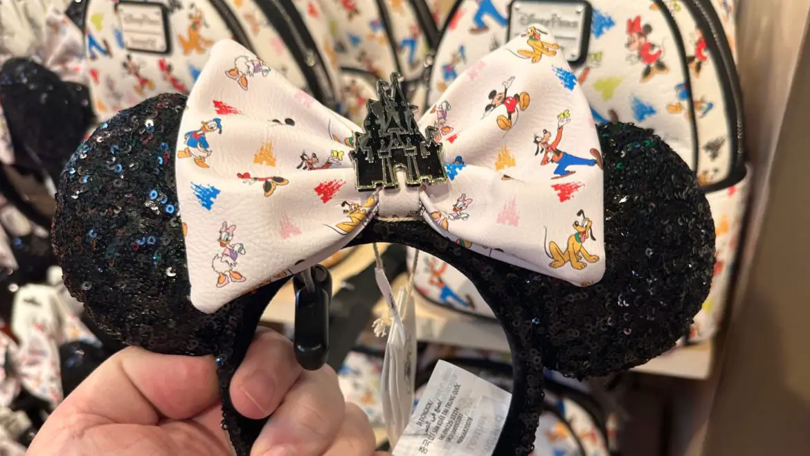 New Minnie Mouse And Friends Loungefly Ear Headband Available At Disney Springs!