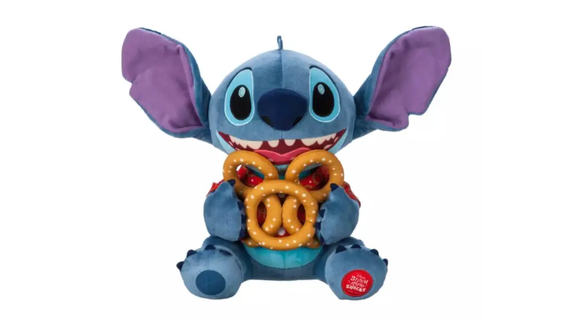 Super Cute Stitch Attacks Snacks Plush Available At shopDisney!