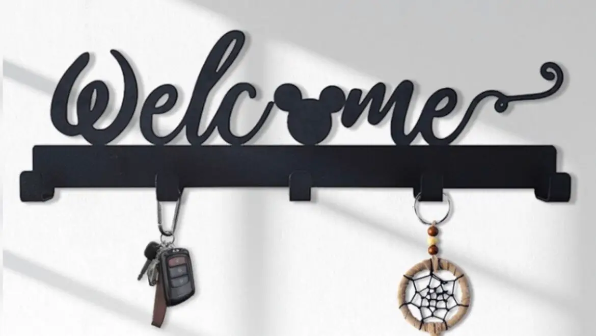 Magical Disney Welcome Hook Rack To Add To Your Home!