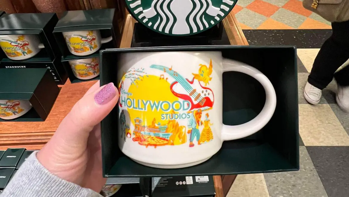 New Hollywood Studios Starbucks Mug Spotted At Disney World!