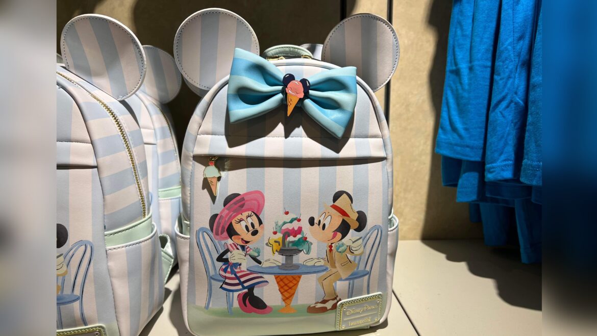Charming And Sweet Disney Beach Club Loungefly Backpack Available Now!