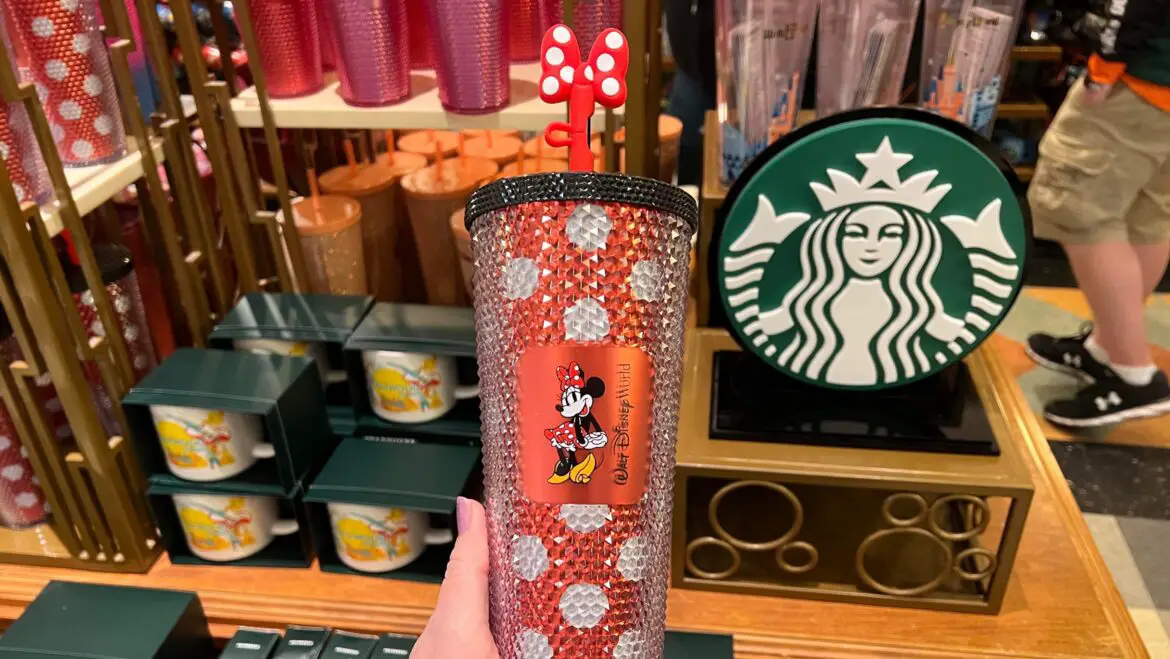 Get Ready to Rock The Dots With This Minnie Mouse Starbucks Tumbler!