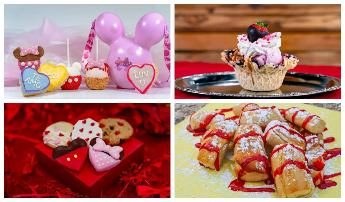Full List of Food and Beverages Coming to Disneyland for Valentine’s Day 2024