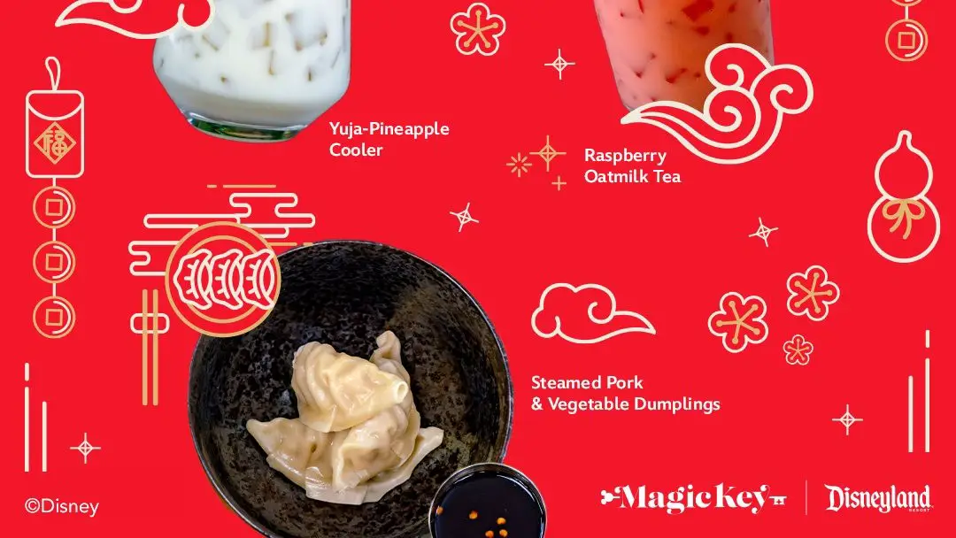 Special Magic Key Food & Drink Offerings for Lunar New Year at Disneyland