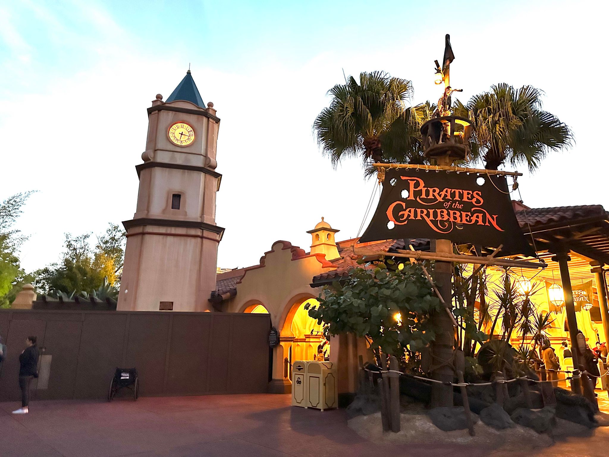 Walls go up around Pirates of the Caribbean | Chip and Company