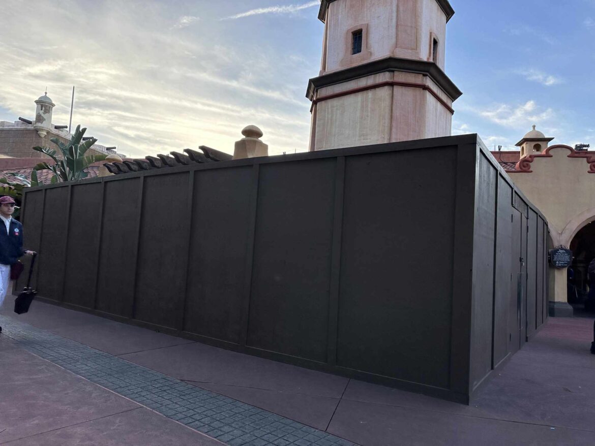 Walls go up around Pirates of the Caribbean | Chip and Company