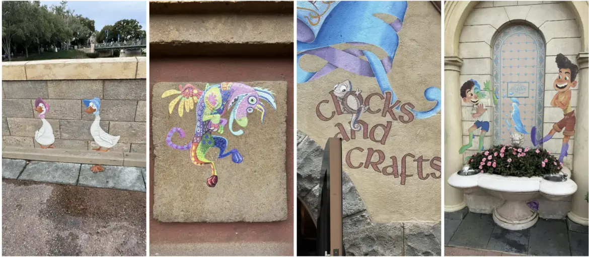 Chalk Full of Characters Returns to EPCOT Festival of the Arts