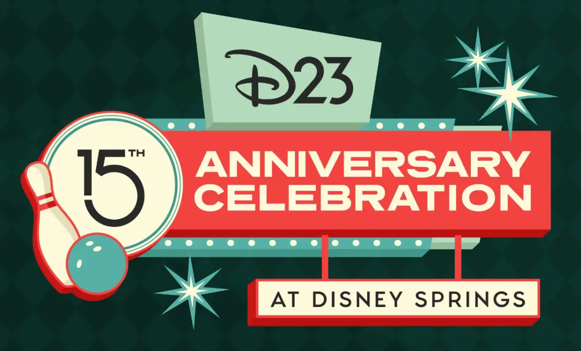 D23 Celebrating 15 Years with an Anniversary Event in Disney Springs