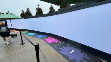 The Interactive Paint-by-Number Mural at EPCOT's Festival of the