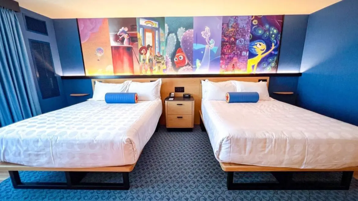 First Look at the Updated Rooms at Pixar Place Hotel