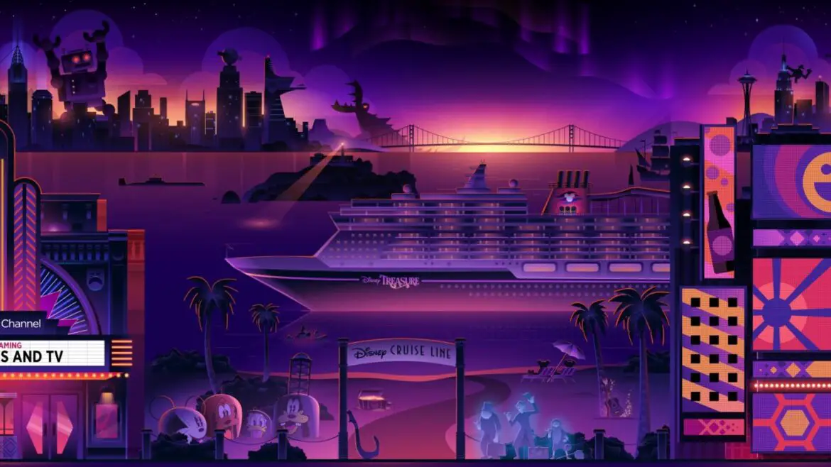 Disney Cruise Line’s Disney Treasure Added to Roku City