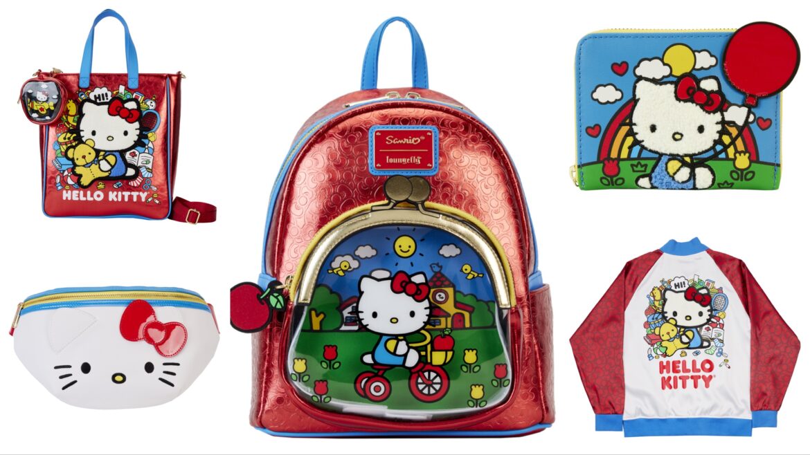 A New Hello Kitty 50th Anniversary Loungefly Collection Is Coming In March!