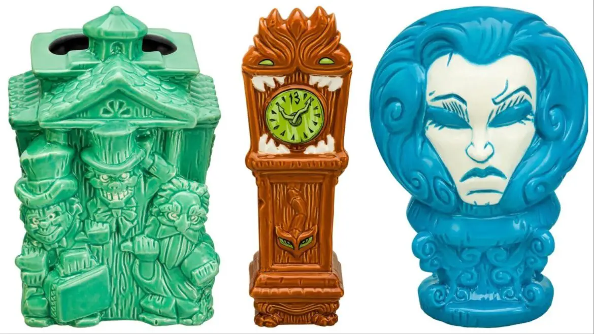 New Haunted Mansion Geeki Tikis Mugs Available For Pre-Order Now!