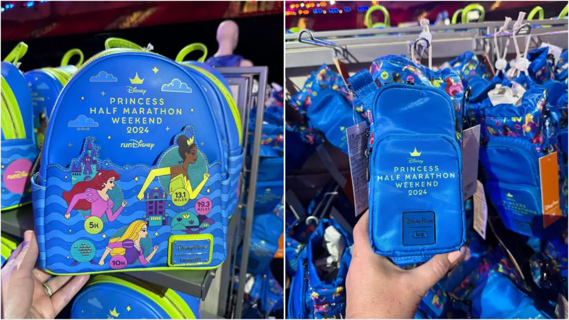 New Disney Princess Half Marathon Loungefly And Lug Bags At runDisney Expo!