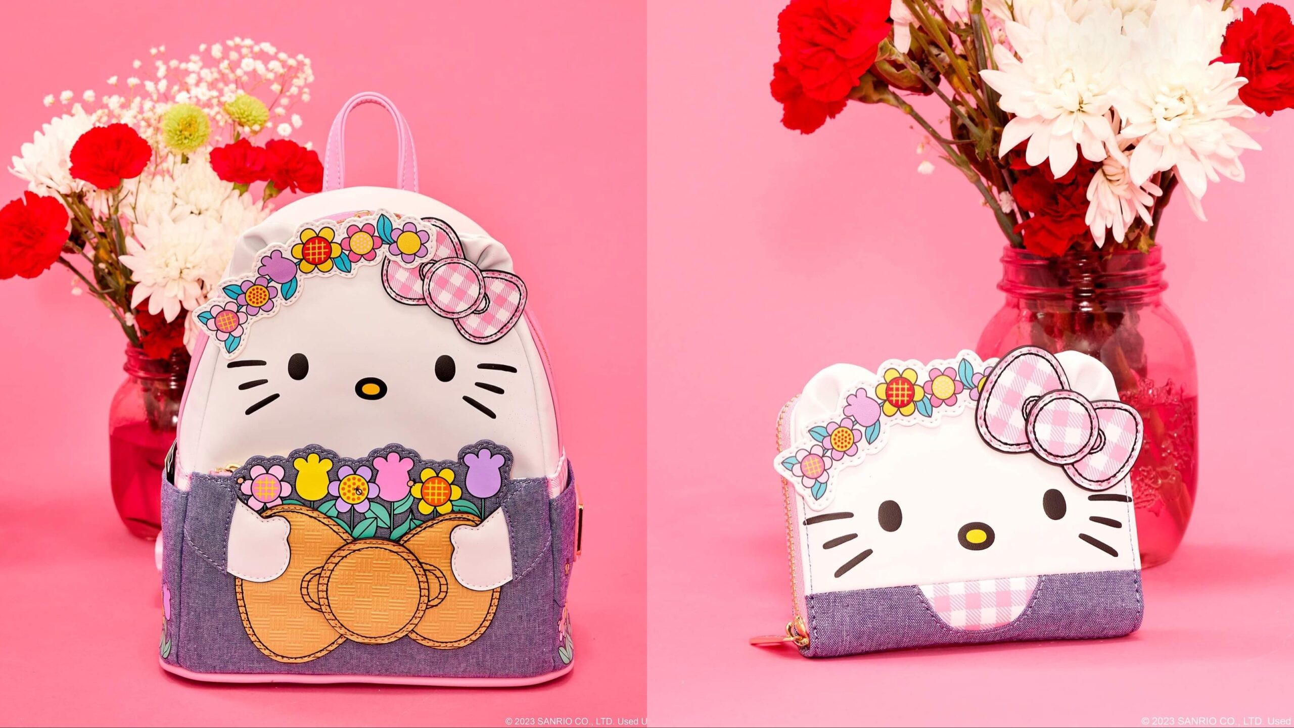 New Hello Kitty Floral Loungefly Collection Exclusively At Amazon ...