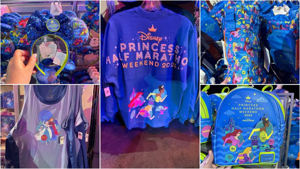 New Disney Princess Half Marathon Merchandise Spotted At The runDisney Expo!