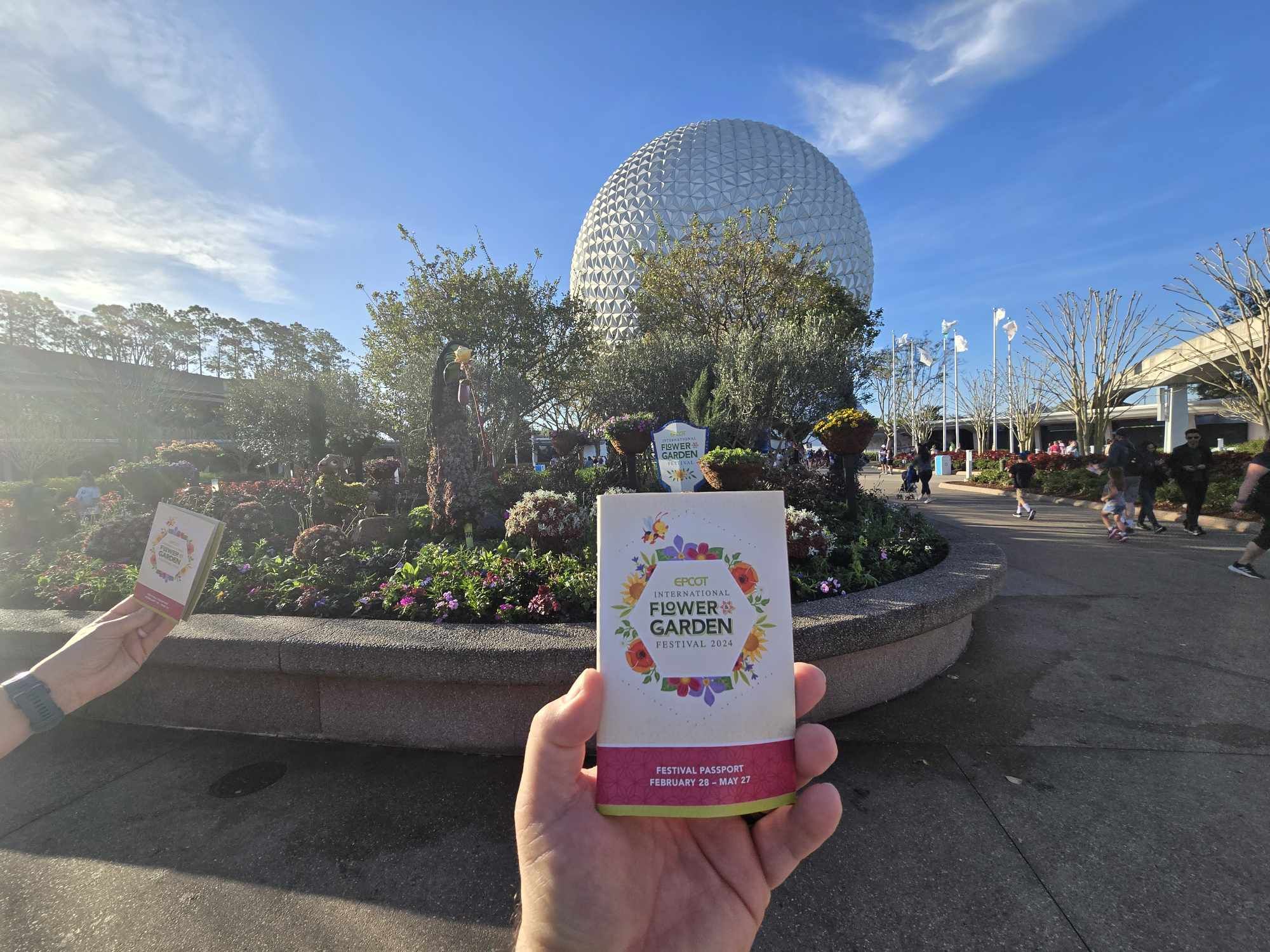 First Look at the 2024 EPCOT International Flower and Garden Festival Passport Chip and Company