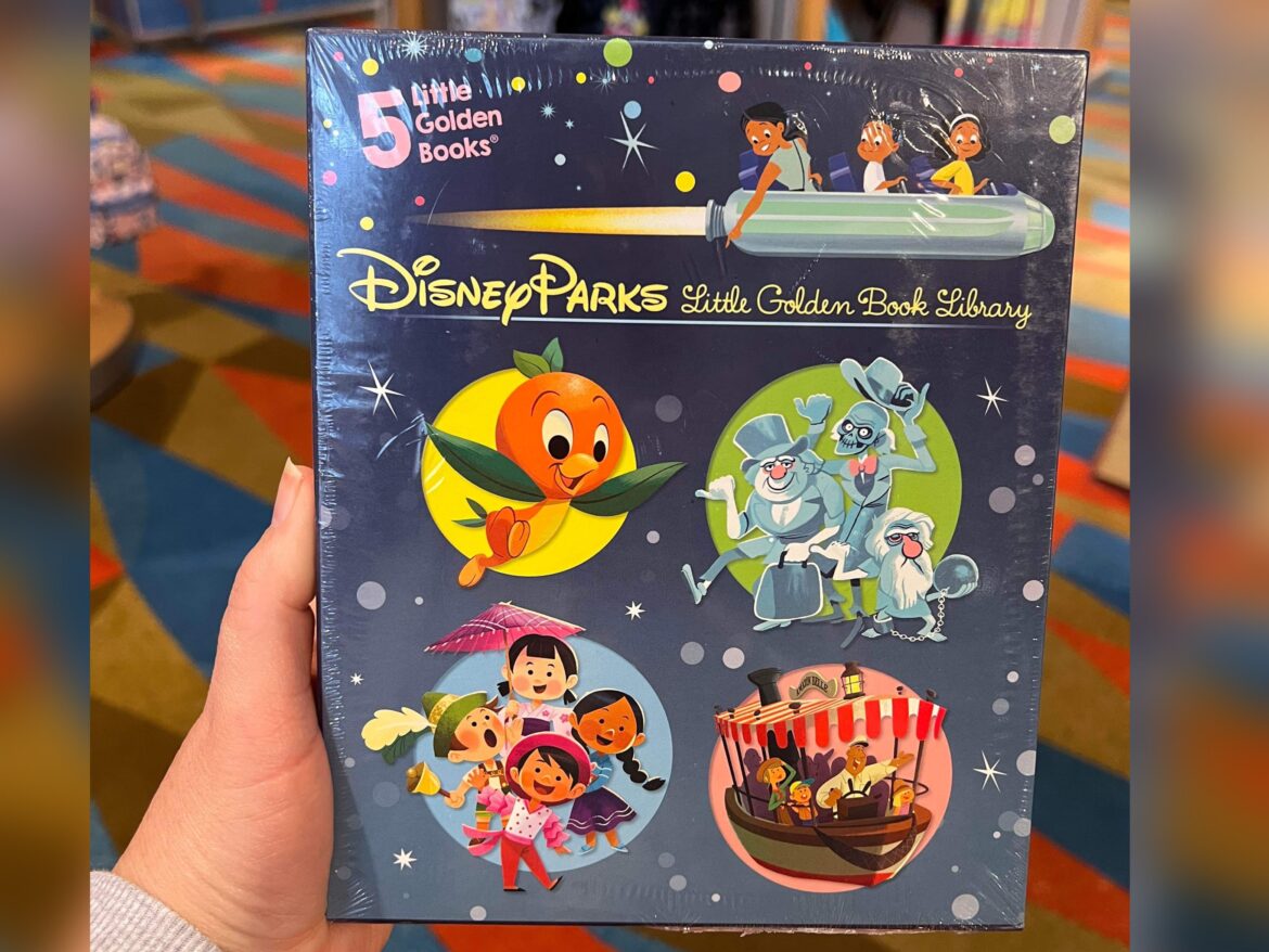 Disney Parks Little Golden Book Set Available At Magic Kingdom!