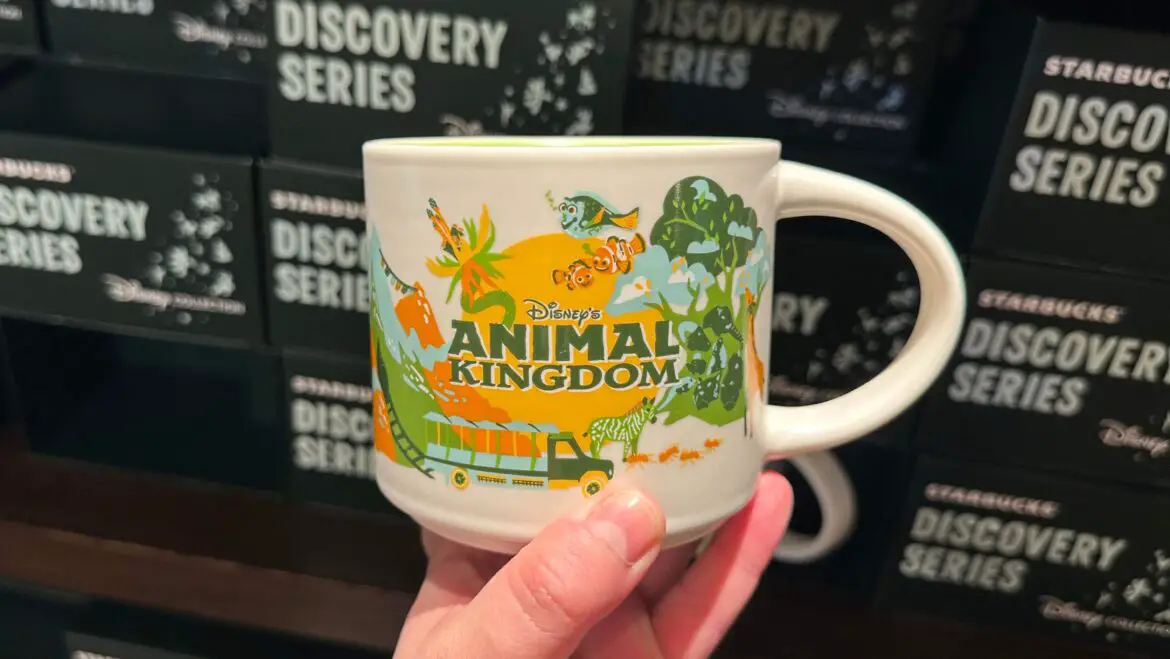 New Animal Kingdom Starbucks Mug Available At Disney World!