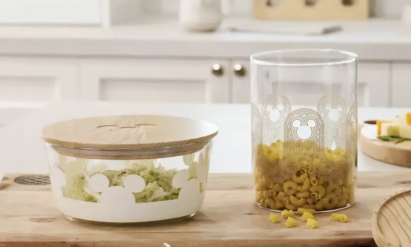 New Mickey Mouse Icon Glass Containers To Add To Your Kitchen!