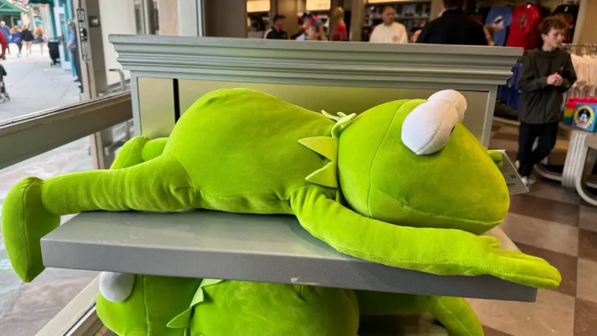 Kermit The Frog Cuddleez Plush Spotted At Hollywood Studios!
