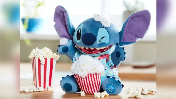 Stitch Attacks Snacks Popcorn Plush