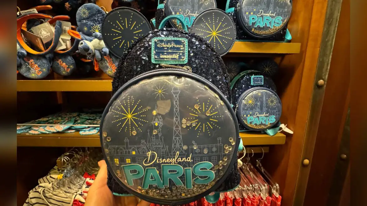 New Disneyland Paris Loungefly Backpack Now Available At Epcot!