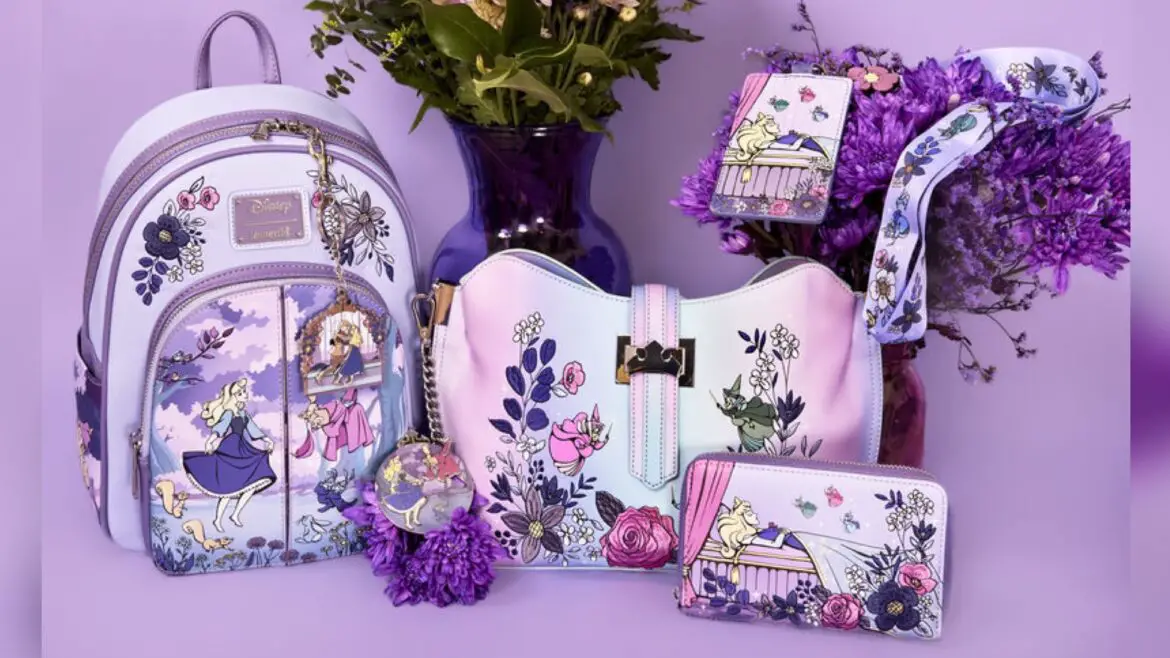 Celebrate 65 Years Of Sleeping Beauty With This Dreamy Floral Loungefly Collection!