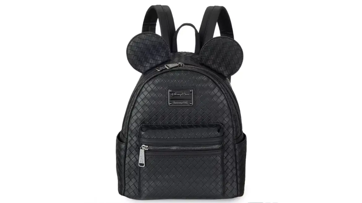 New Mickey Mouse Woven Loungefly Backpack Now At The Disney Store!