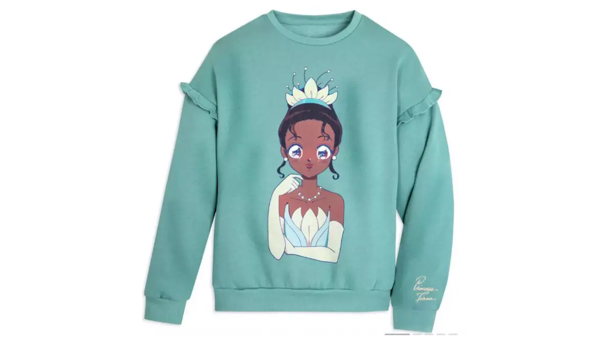 New Tiana Anime Pullover By Cakeworthy Now At The Disney Store!
