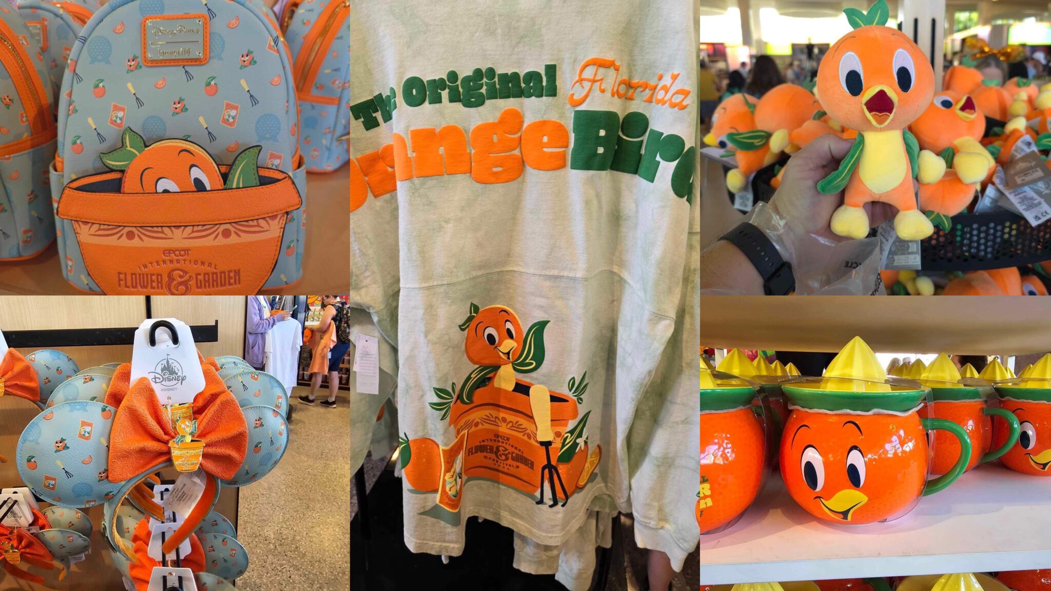 New Orange Bird Flower And Garden Festival Merchandise At Epcot! Chip