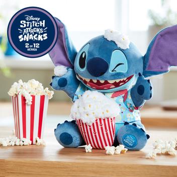 Peluche medio Stitch Attacks Snacks Popcorn, 2 di 12