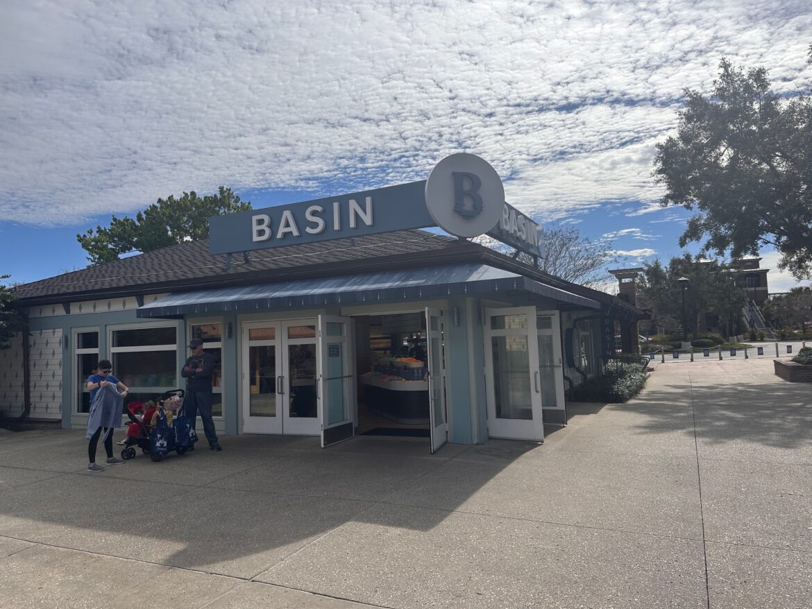 Basin Now Open in Disney Springs After Refurbishment