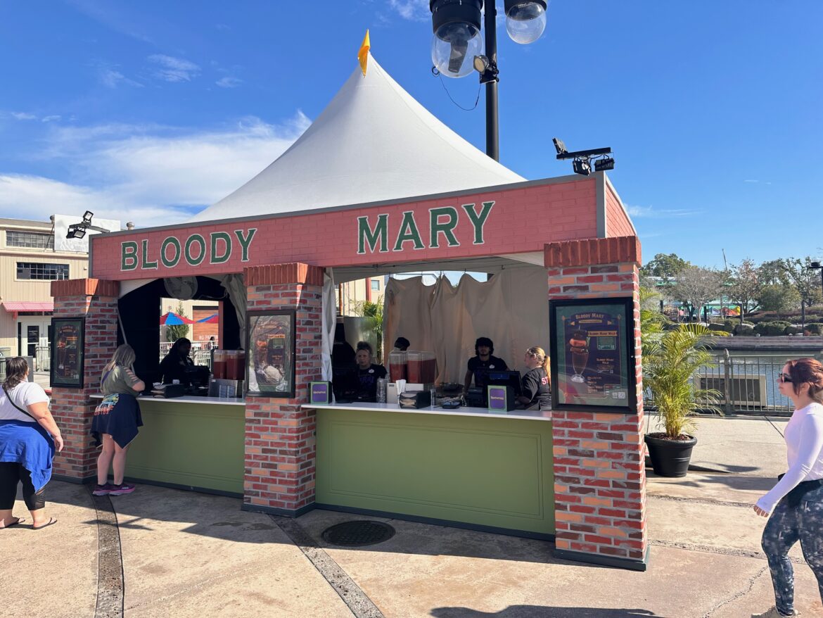 Bloody Mary Booth Returns to Universal Mardi Gras