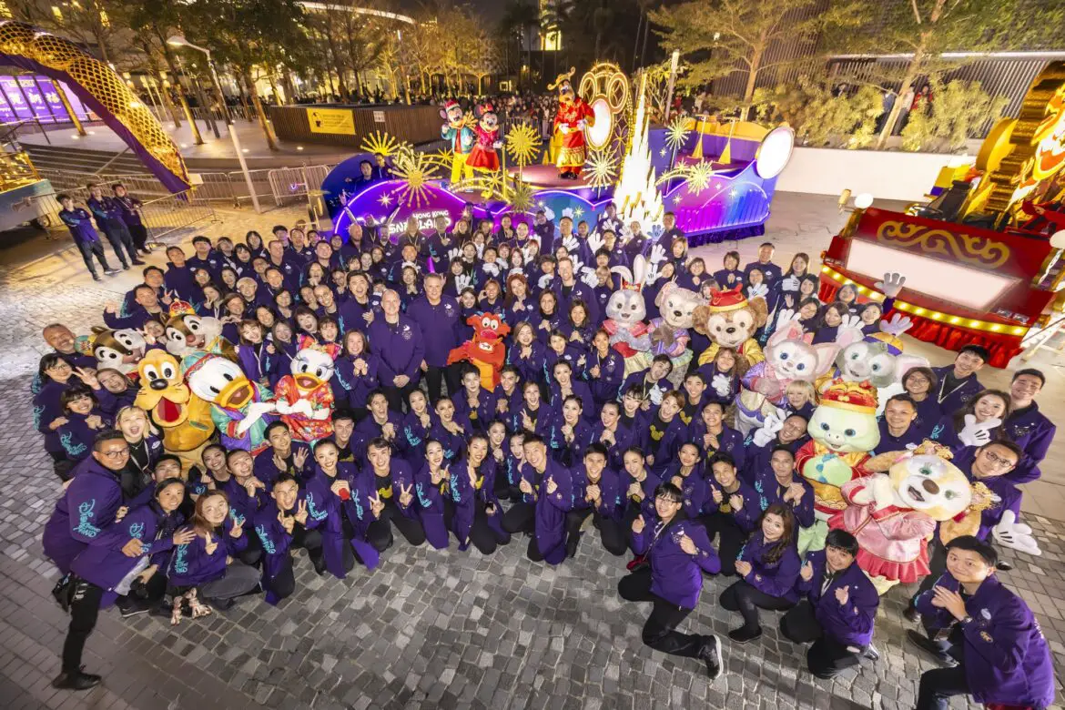 Hong Kong Disneyland and Shanghai Disney Resort Cast Members Celebrate Year of the Dragon
