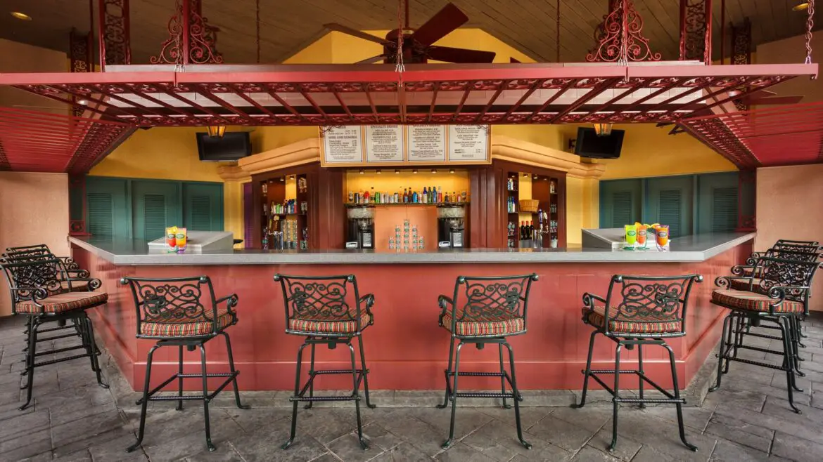 Mardi Grogs Bar Closed for Refurbishment at Disney’s Port Orleans Resort – French Quarter
