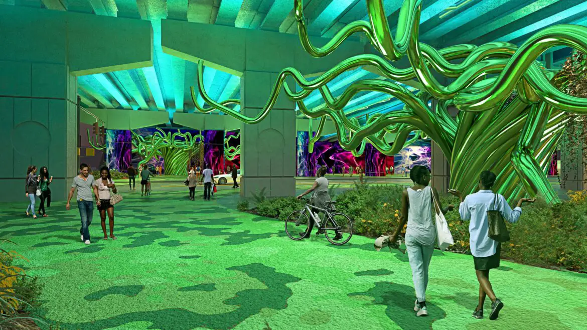 City of Orlando Creating a New Space for People to hang out called The Canopy