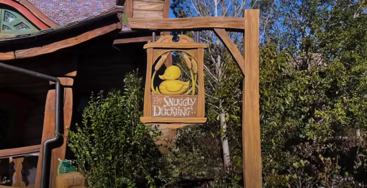 First Look Inside Disney’s All-New Snuggly Duckling Restaurant