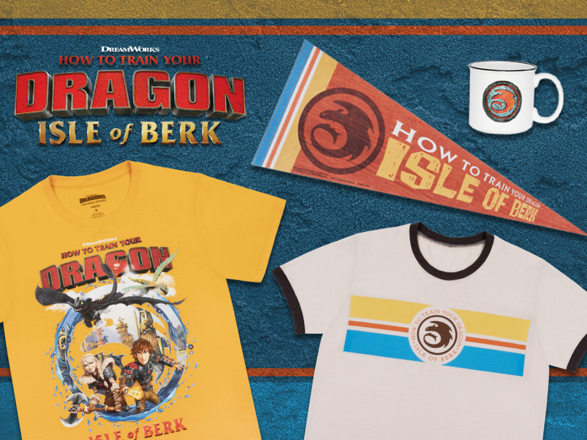 How to Train Your Dragon – Isle of Berk Merchandise Now Available for a Limited Time