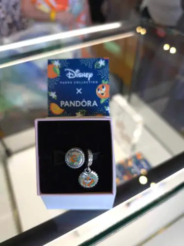 Orange Bird Pandora Charm