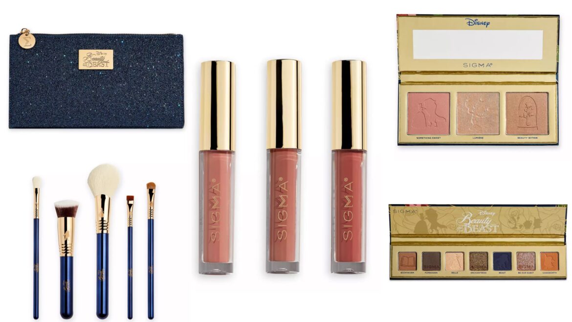 New Beauty and the Beast Makeup Collection By Sigma Beauty Arrived To The Disney Store!