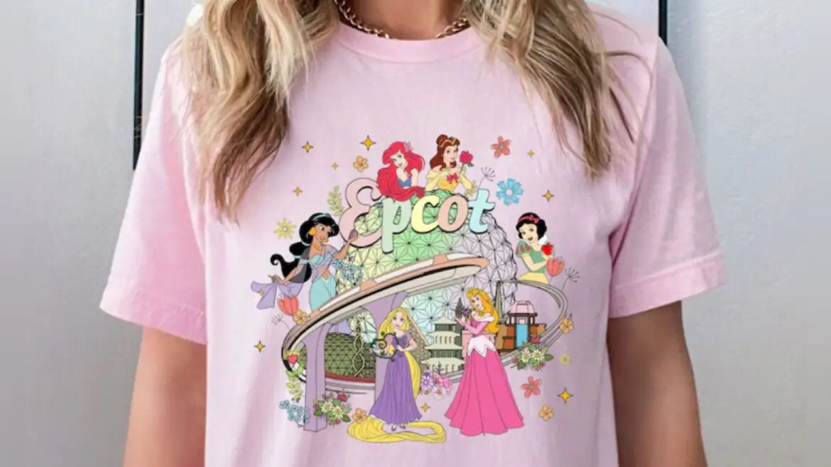 Disney Princess Epcot T-Shirt For Your Next Adventure!