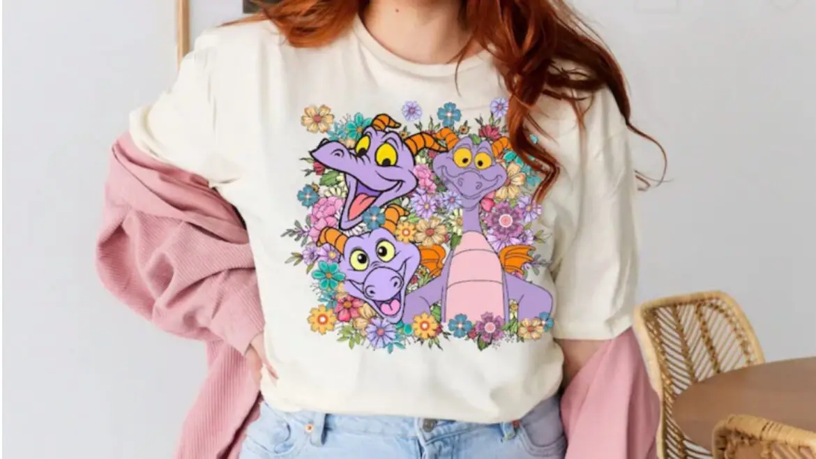 Adorable Floral Figment T-Shirt To Spark Your Style!